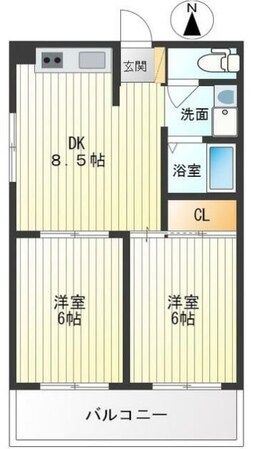 芋仙恩田ビルの物件間取画像